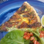 Spinach and Cheese Quiche
