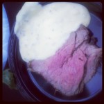 Steak with Bearnaise Sauce - Ruth Chris Steakhouse