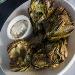 Wood Grilled Artichokes