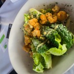 Ceasar Salad with Crispy Rock Shrimp