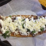 Huraches with Lengua
