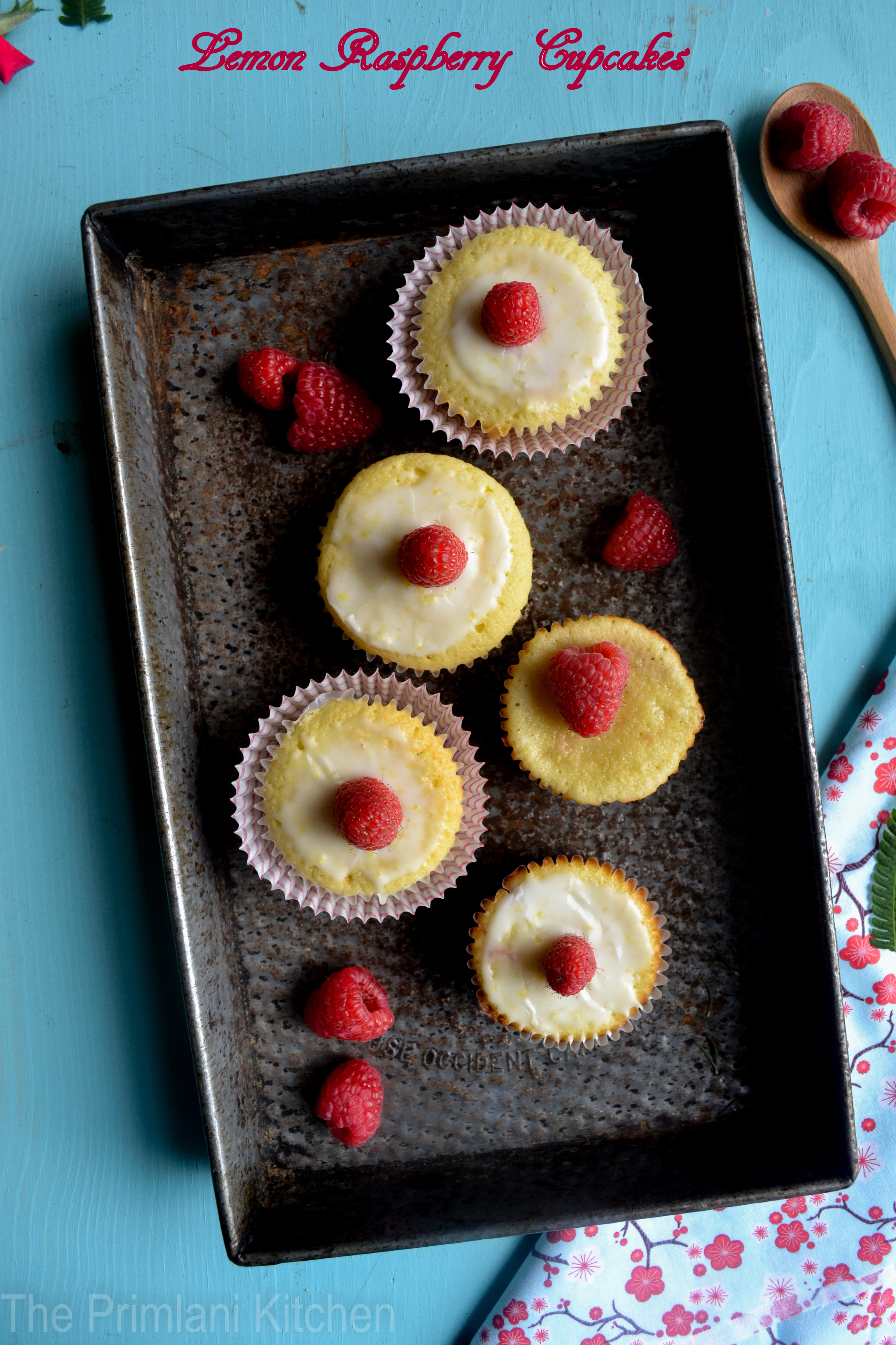 Luscious Lemon Cupcakes with a Sweet Surprise for KitchenAid’s 
