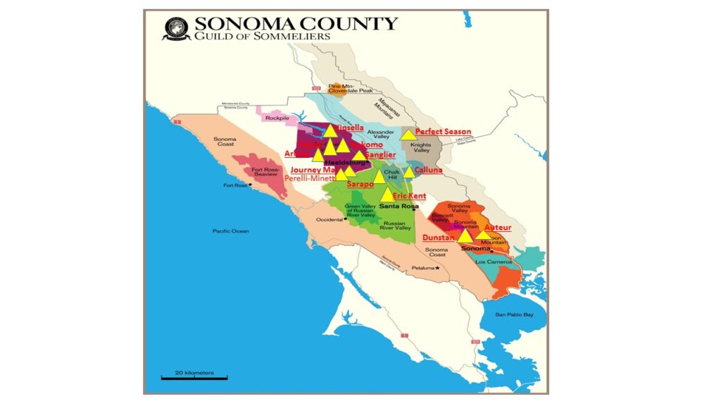 Sonoma Map