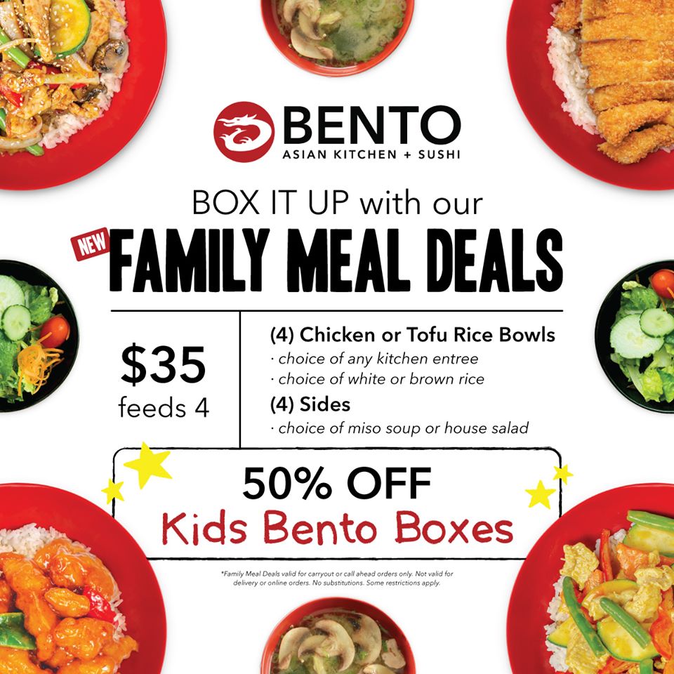 Affordable family meal promotions