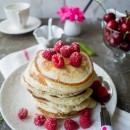 To Cook with ‘Love’: Lemon-Ricotta Pancakes with Raspberries for Mother’s Day!