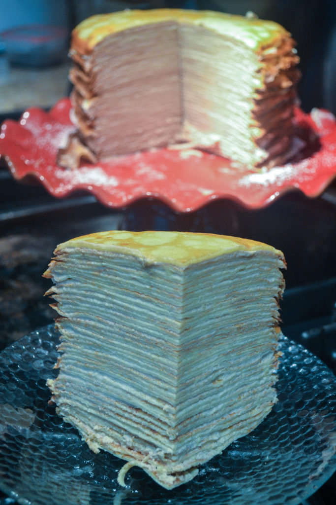 Slice of Heaven on a Plate – Crepes Cake