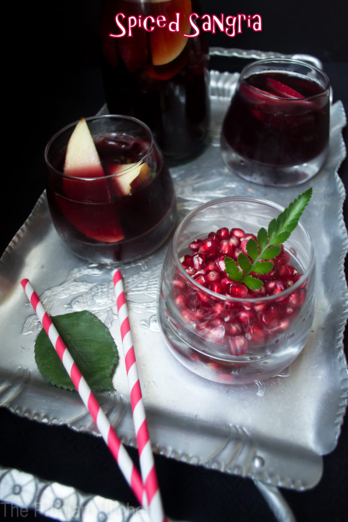 Spiced Pomegranate Sangria: “Liquid Friday” Guest Post for @PharaohKhan