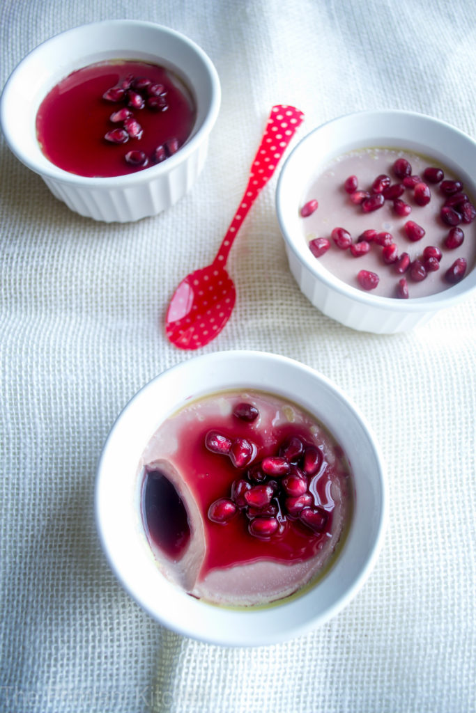 Pomegranate Panna Cotta: Happy Valentine’s Day Mio Amore!