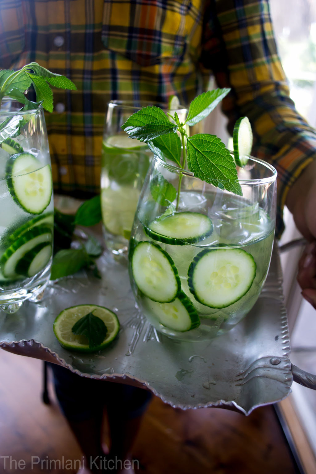 Refreshing Flavorful Cucumber Lime Infused Water The Primlani Kitchen Aka Indian Wine Goddess