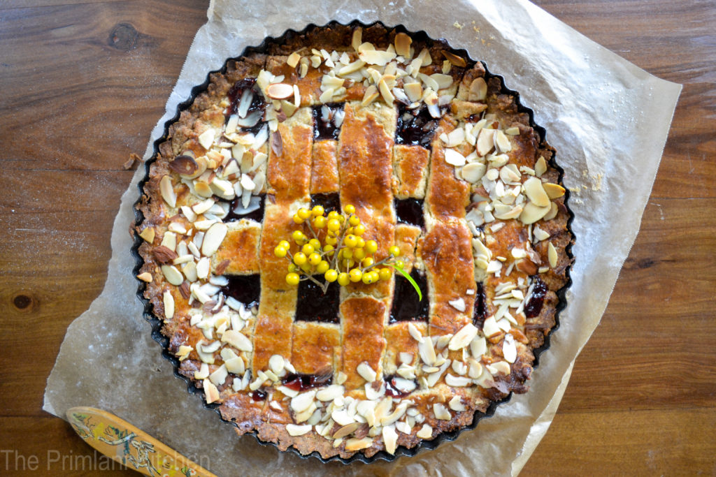 Made with Love & Tears: Sinfully Easy Raspberry & Almond Linzer Torte!