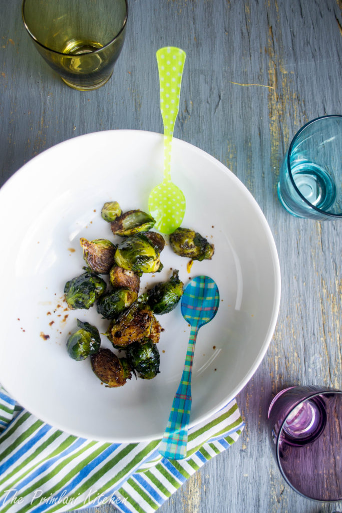 Seriously Sinful: Roasted Brussels Sprouts with Balsamic Glaze!