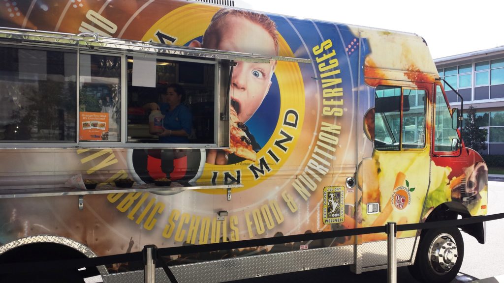 The Lunch Truck Tour Coming to Your School via @OCPS_FNS #NSLW #OCPSClubLunch