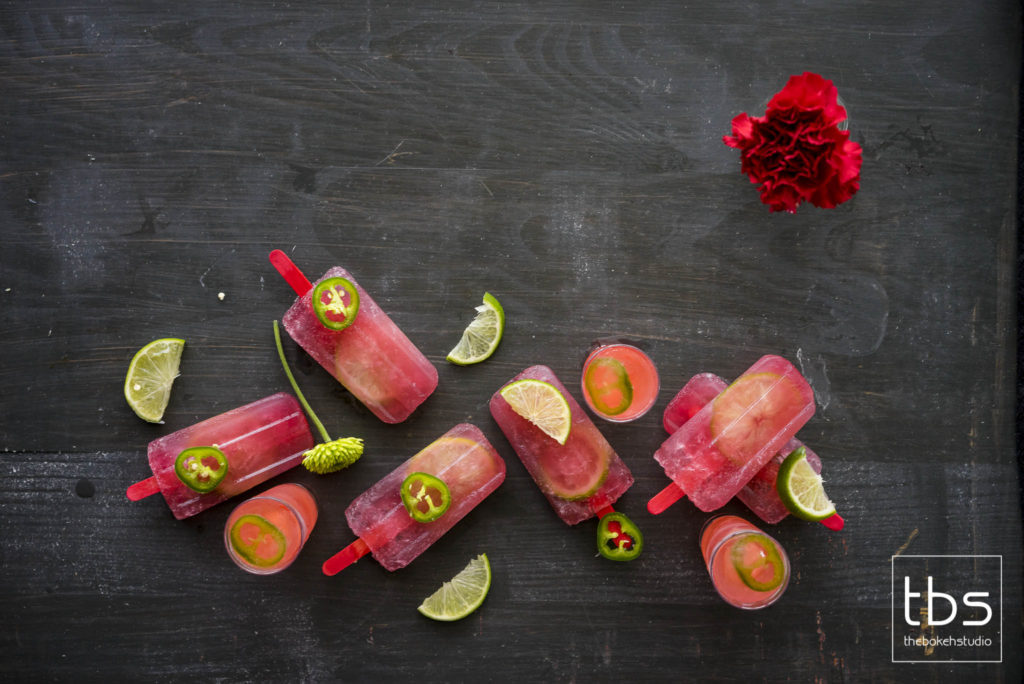 Refreshingly Spiked: Watermelon-Tequila Margarita Popsicles!
